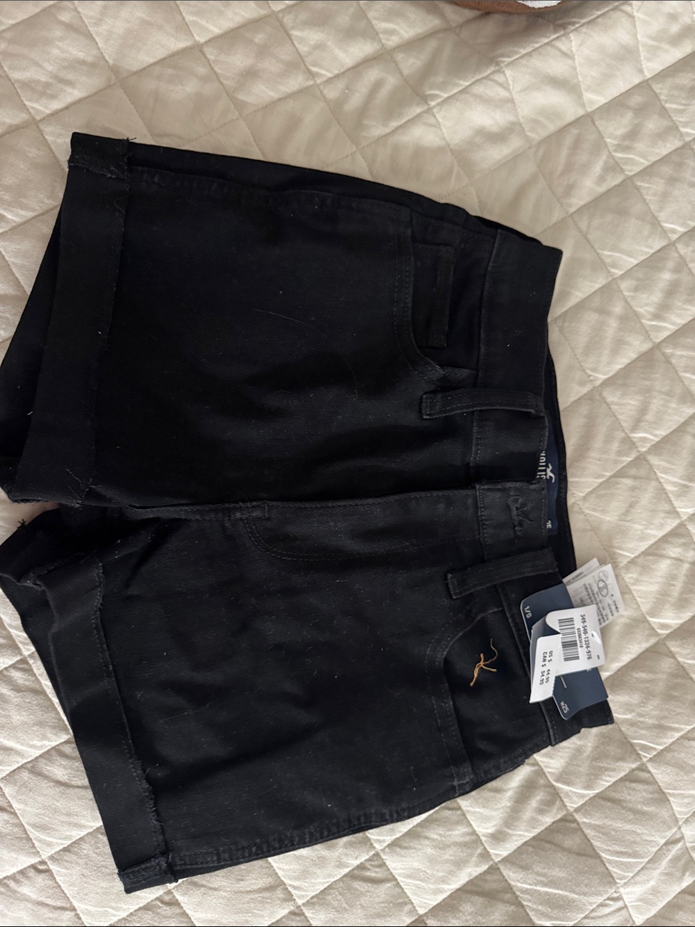 Hollister Black Women's Denim Shorts